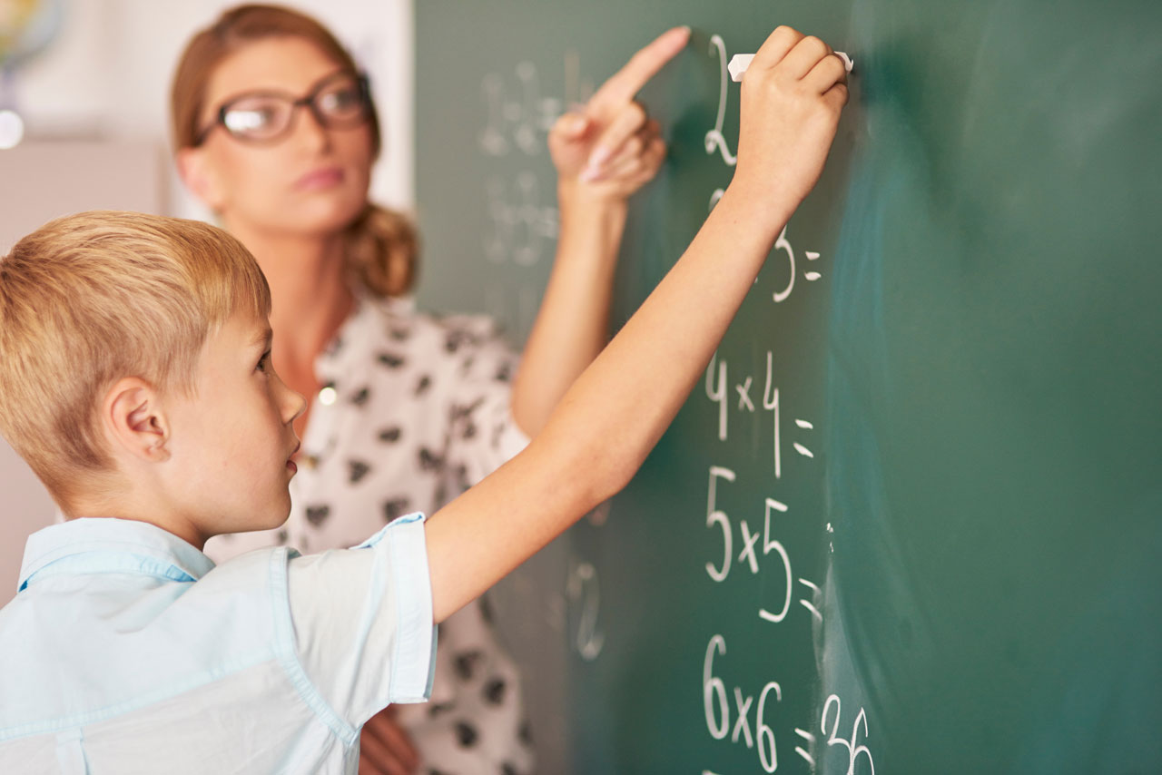 Mathematikunterricht in Schule