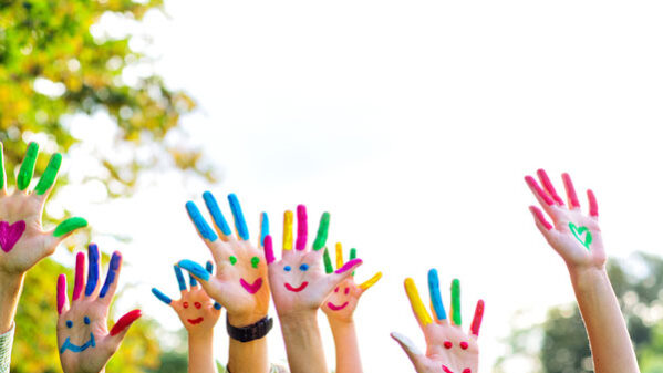 familie_und_kinder Fingerfarben, Familie und Kinder