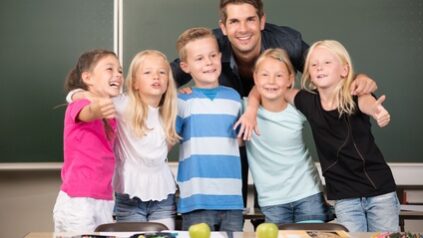Kinder in der Grundschule