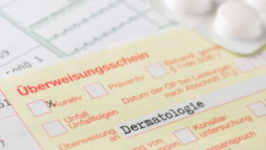 Überweisungsschein Dermatologie