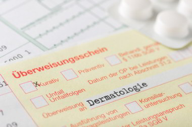Überweisungsschein Dermatologie
